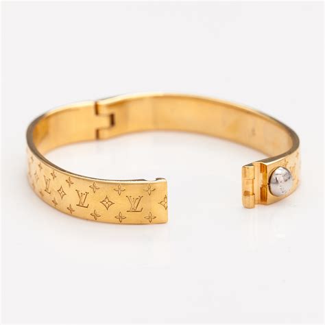 Louis Vuitton nanogram cuff bracelet